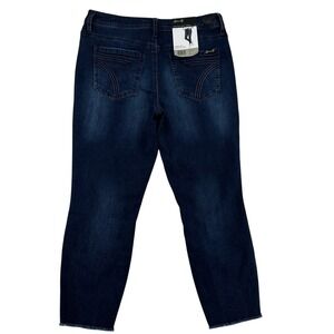 Seven7 Women Sz 32 High Rise Ankle Skinny Superior Stretch Raw Hem Jeans NEW